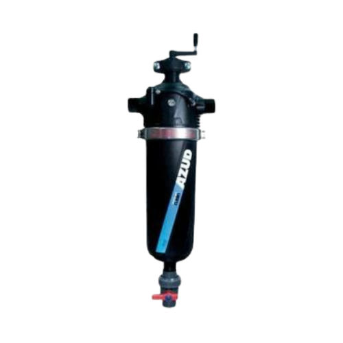 Azud Spiral Clean 50mm Super Semi-Automatic Screen Filter - 1730cm² Filtration Area for Irrigation, Agriculture & Water Treatment Systems