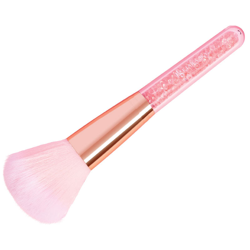 Dip Powder Dust Brush for Nails - Professional Nail Art Tool for Dip Powder Application & Cleanup - Perfect for Home Manicures & Salon Use
