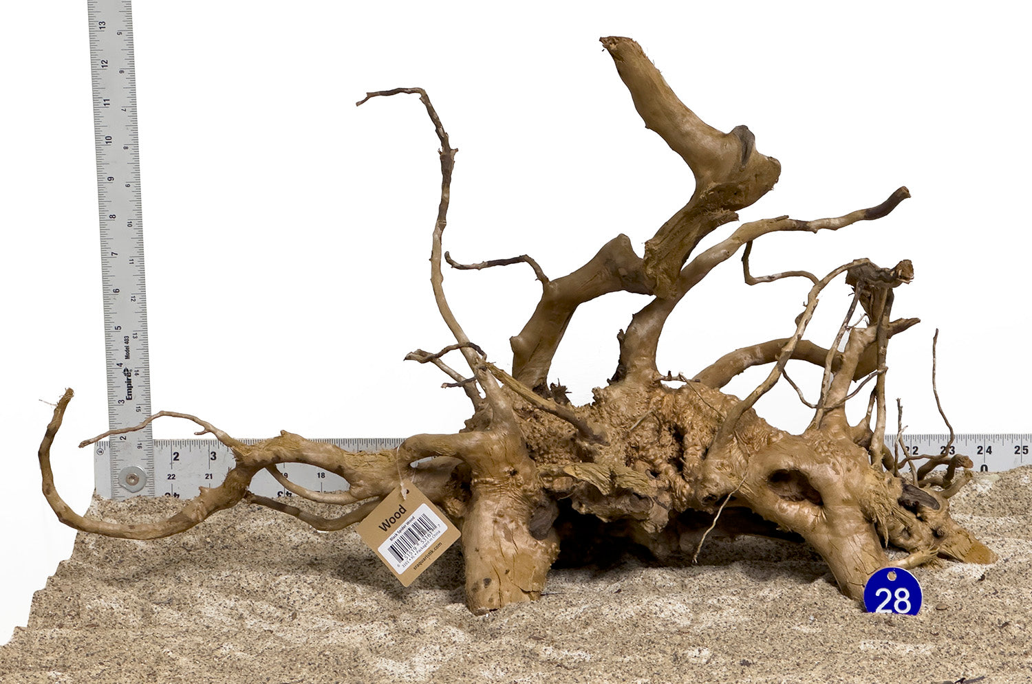 Premium Black Spider Wood (XL) for Aquascaping - Natural Driftwood for Fish Tanks, Reptile Terrariums & Aquarium Decor - Enhances Water Quality & Creates Stunning Underwater Landscapes