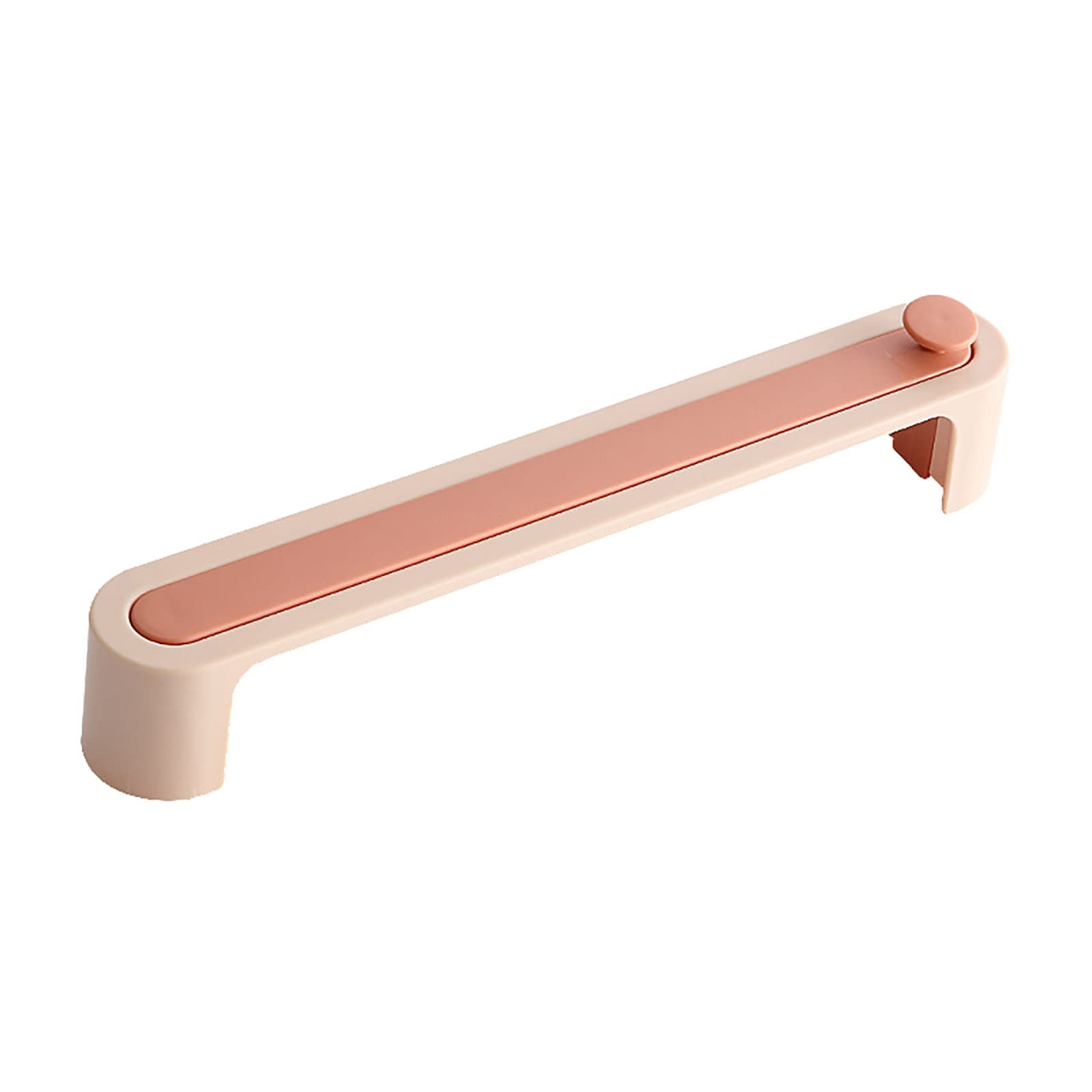 BDYJY 3-in-1 Folding Hanging Shoe Organizer - Wall Mounted Slipper Rack with Towel Holder, Space Saving Clothes Shelf (Pink) - Perfect for Small Bathrooms, Closets & Entryway Organization