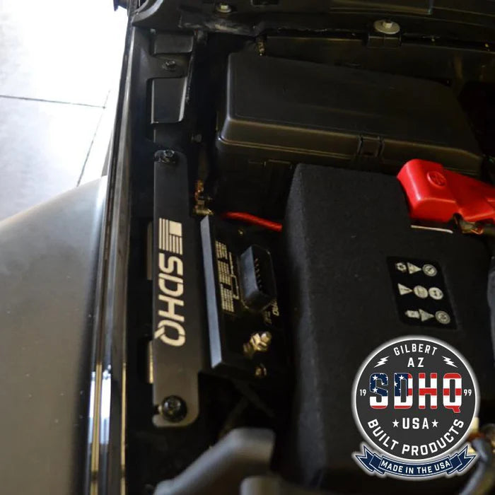 2023 Jeep JT SDHQ Built Switch Pros Power Module Mount - Heavy-Duty Off-Road Accessory for Jeep Gladiator (Perfect for Overlanding & 4x4 Adventures)