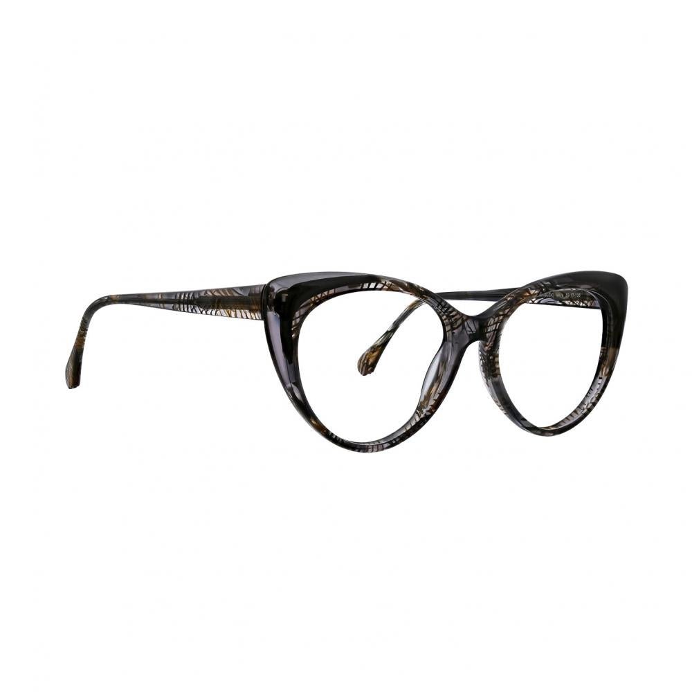 Badgley Mischka BMVEVA Women's Fashion Eyeglasses - Stylish Cat Eye Frames for Work, Reading & Everyday Wear