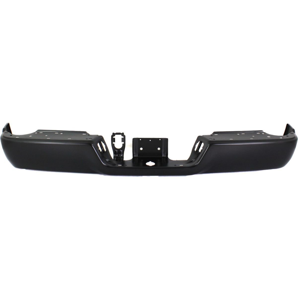 Primered Rear Bumper Face Bar for 2009-2018 Dodge RAM 1500 Without Park or Dual Exhaust - CH1102369 | Durable Auto Replacement Part for Off-Road & Daily Driving