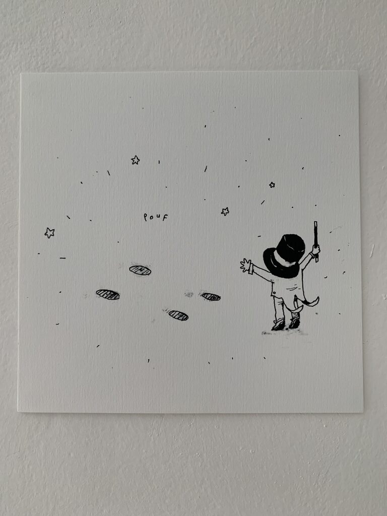 DRAN MAGIC Original Hand-Signed Artwork - Unique Daily Drawing Collection - Perfect for Art Collectors & Home Decor