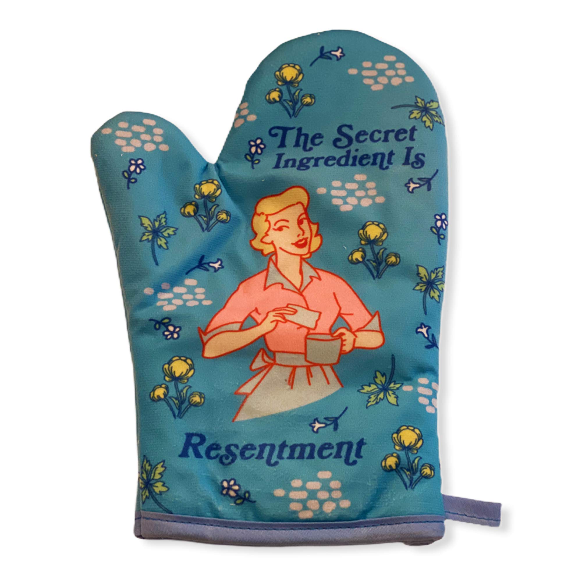 Funny Cooking Graphic Novelty Kitchen Accessories - The Secret Ingredient Is Resentment - Perfect for Home Chefs, Gag Gifts & Kitchen Decor