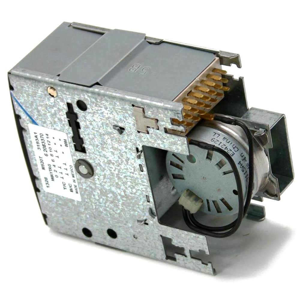 WP22001025 Replacement Timer for Whirlpool Washing Machine - Compatible with Various Whirlpool Washer Models - Perfect for DIY Washer Repairs and Maintenance