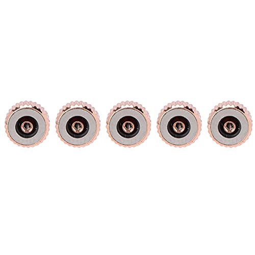 **Watch Crown Repair Kit - 5mm Flat Hole Steel Watch Crown Parts for Professional Watch Repair Tools & Kits | Perfect for Watchmakers & DIY Enthusiasts**