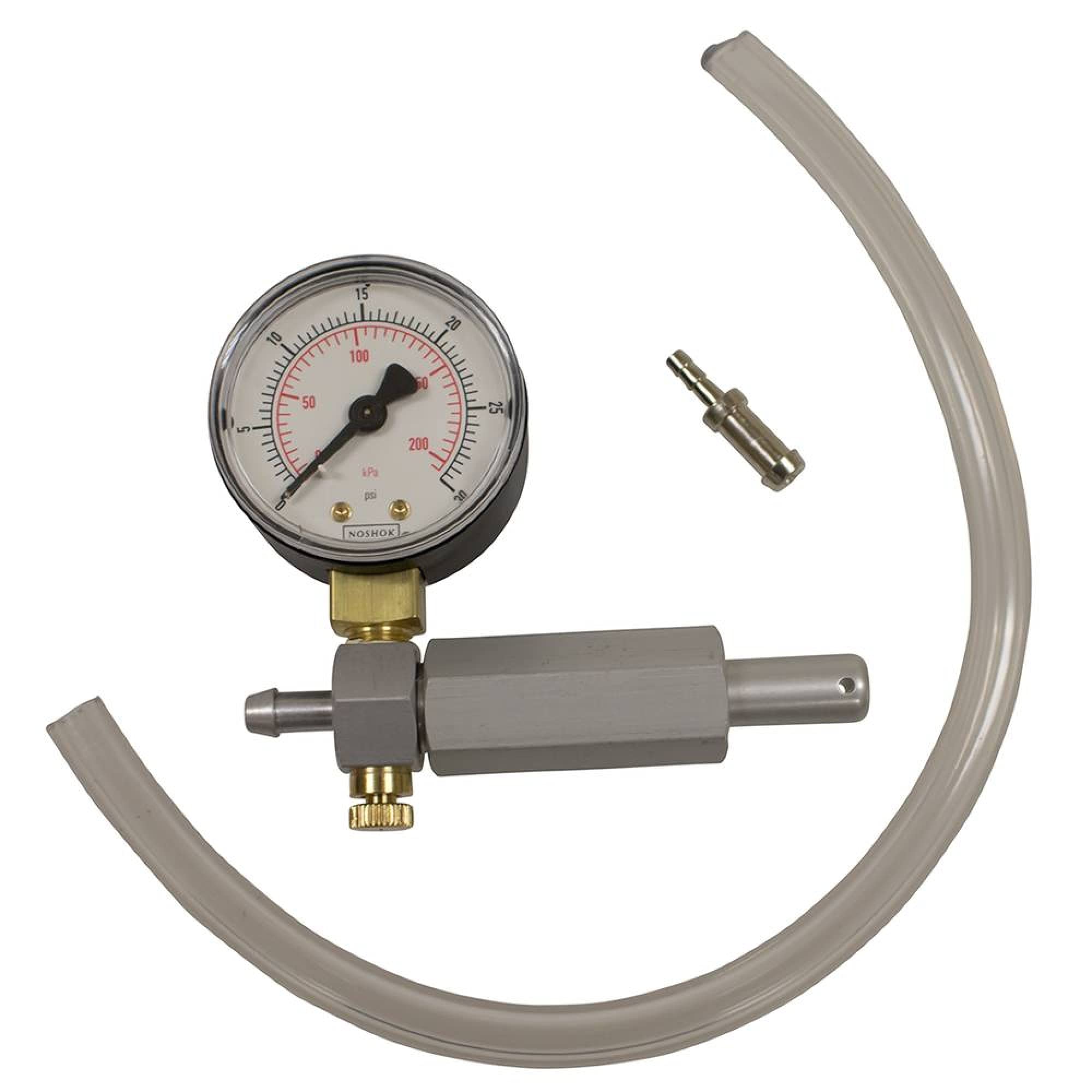 Stens 705-020 Carburetor Pressure Gauge - Professional Fuel System Diagnostic Tool for Small Engines, Lawn Mowers & Outdoor Power Equipment