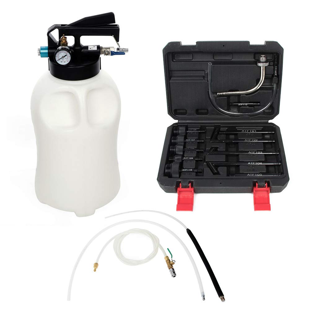 OCPTY Pneumatic ATF Auto Transmission Fluid Extractor & Refill Dispenser - Universal Car Repair Kit for Most Vehicles | Ideal for DIY Mechanics & Professional Auto Shops