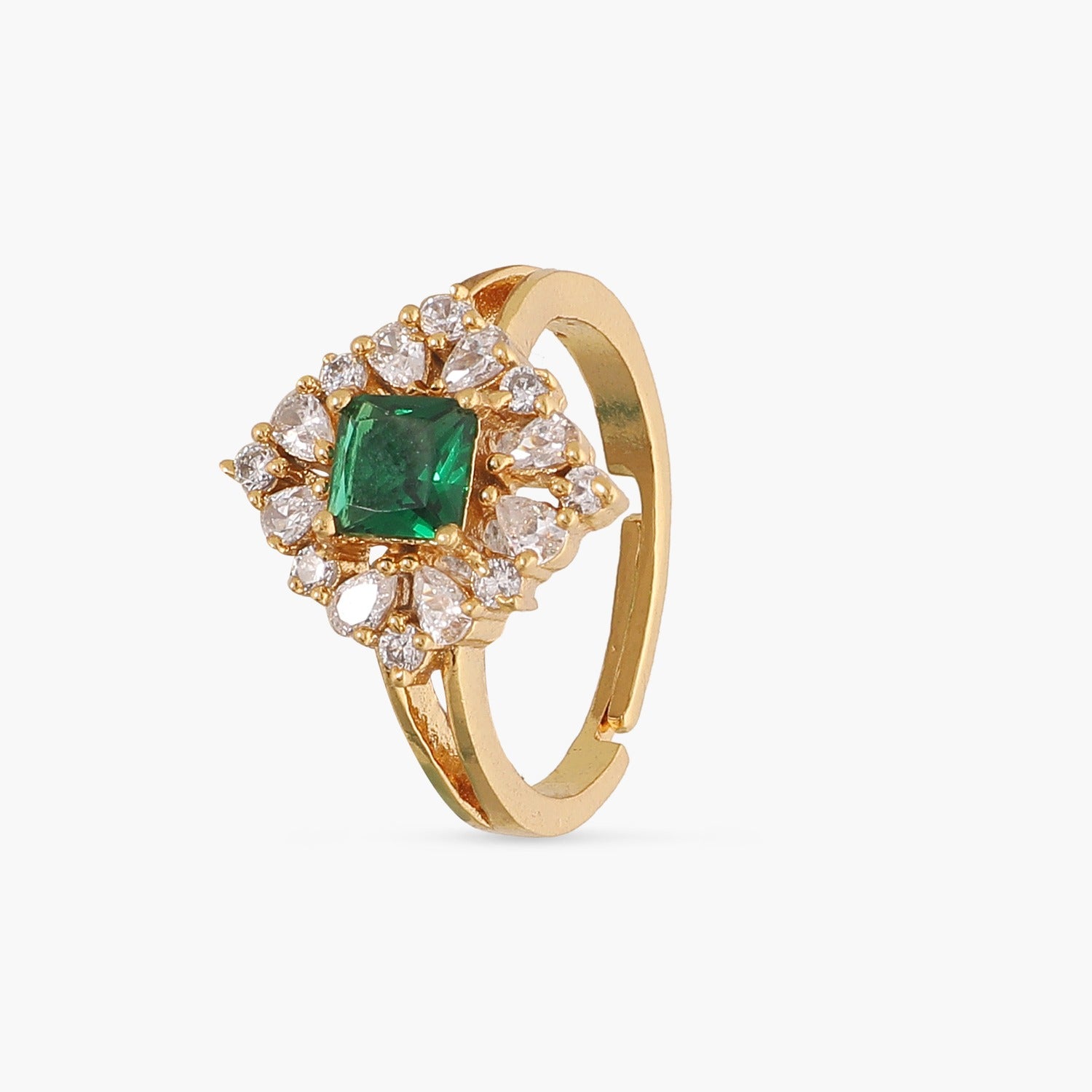 Adine Delicate CZ Ring - Elegant Cubic Zirconia Women's Jewelry for Wedding, Anniversary & Everyday Wear