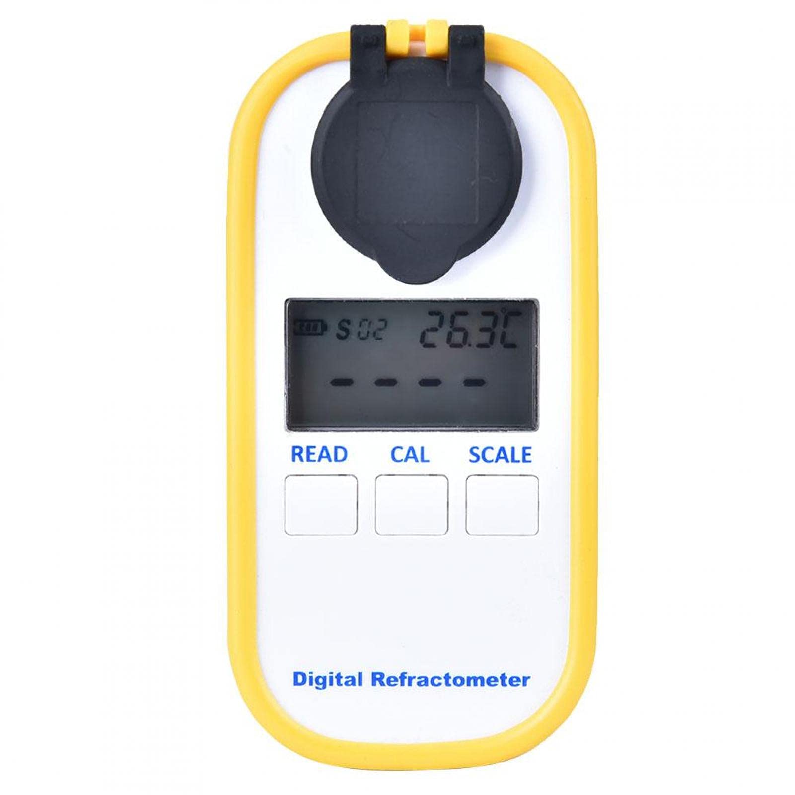 Tgoon TDS Meter - Professional Dual Scale Digital Display Brix Refractometer with LCD Screen for Home & Laboratory Use | Water Quality Testing for Drinking, Aquariums, Hydroponics & Brewing