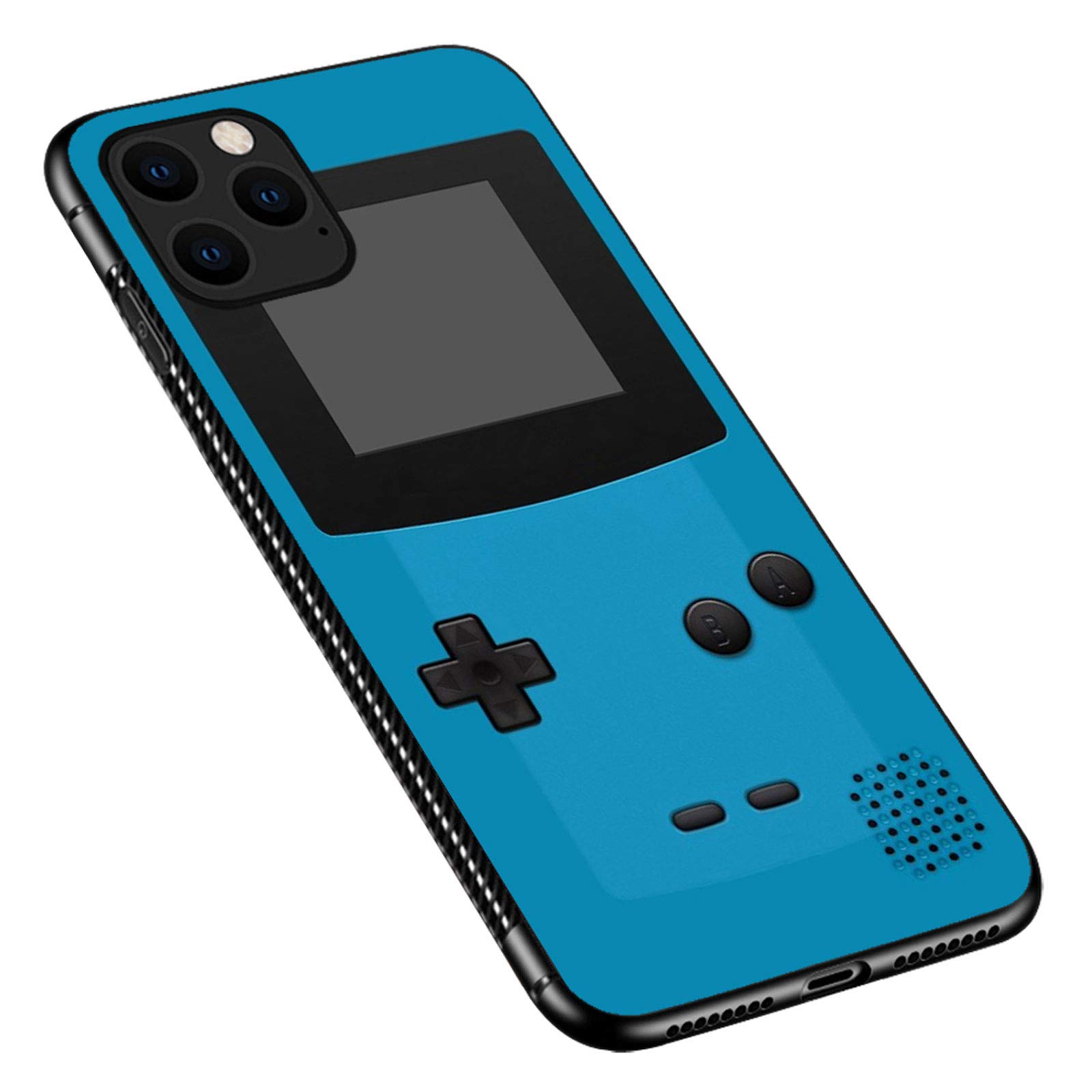 iPhone 12 Mini Case - Blue Gameboy Color Design Shockproof Non-Slip Cover for Girls & Boys | Perfect for Gaming, School & Everyday Protection
