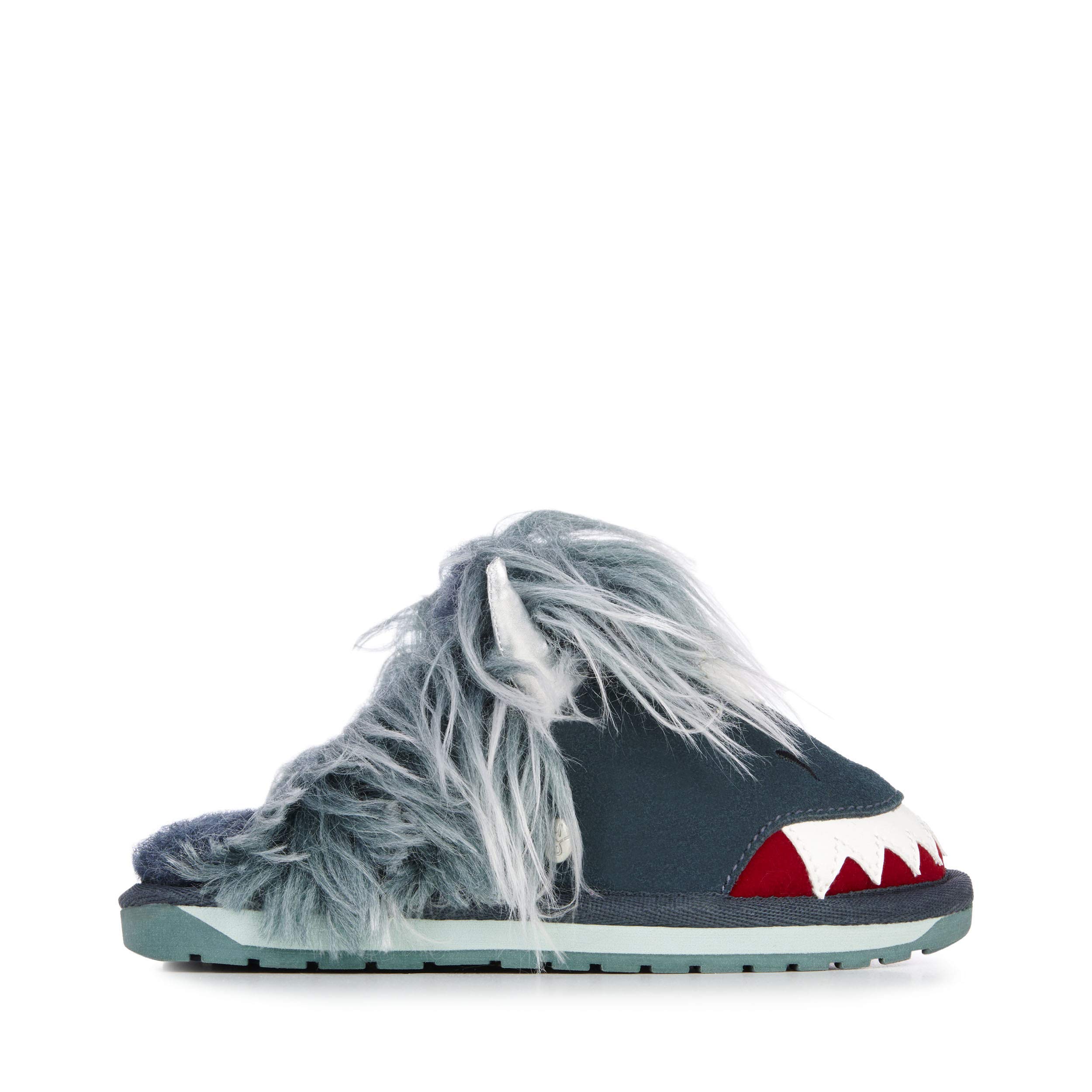 EMU Monster Slipper for Kids - Cozy Fuzzy House Shoes with Non-Slip Sole, Perfect for Indoor Play, Winter Warmth & Cute Costume Accessories
