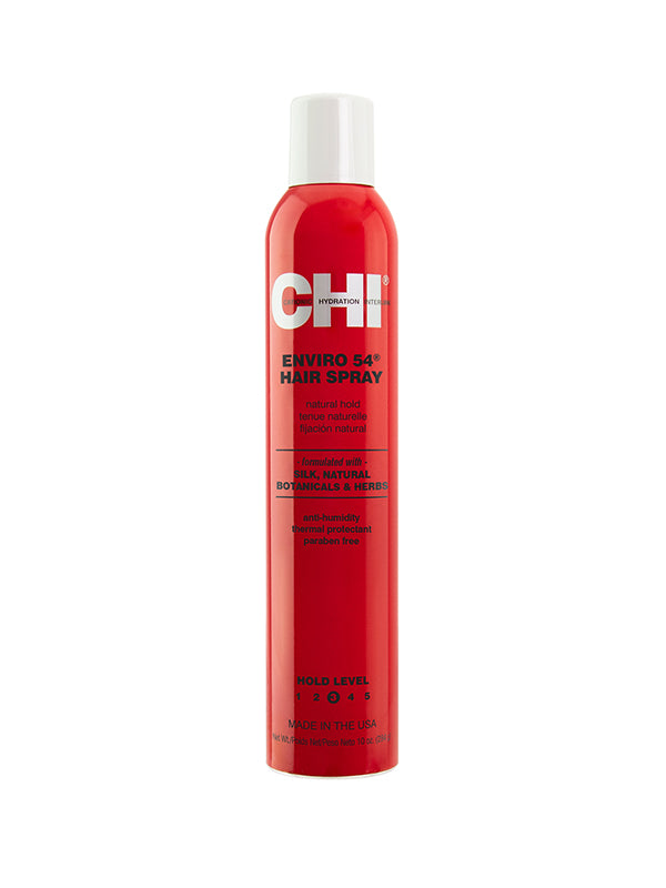 CHI Enviro Natural Hold Hair Spray – 8.5 oz (284g) for All-Day Volume & Shine – Perfect for Styling, Curling & Smoothing Hair