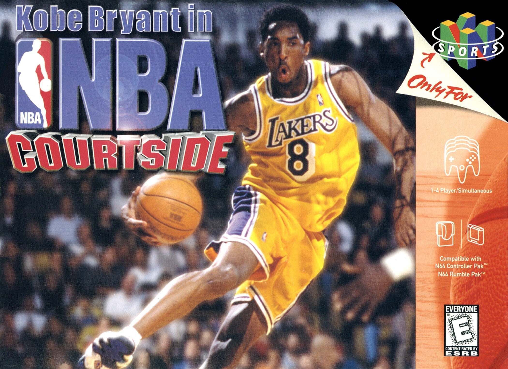 Kobe Bryant NBA Courtside Basketball Jersey - Authentic Swingman Jersey for Fans & Collectors - Perfect for Games, Parties, and Sports Memorabilia Display