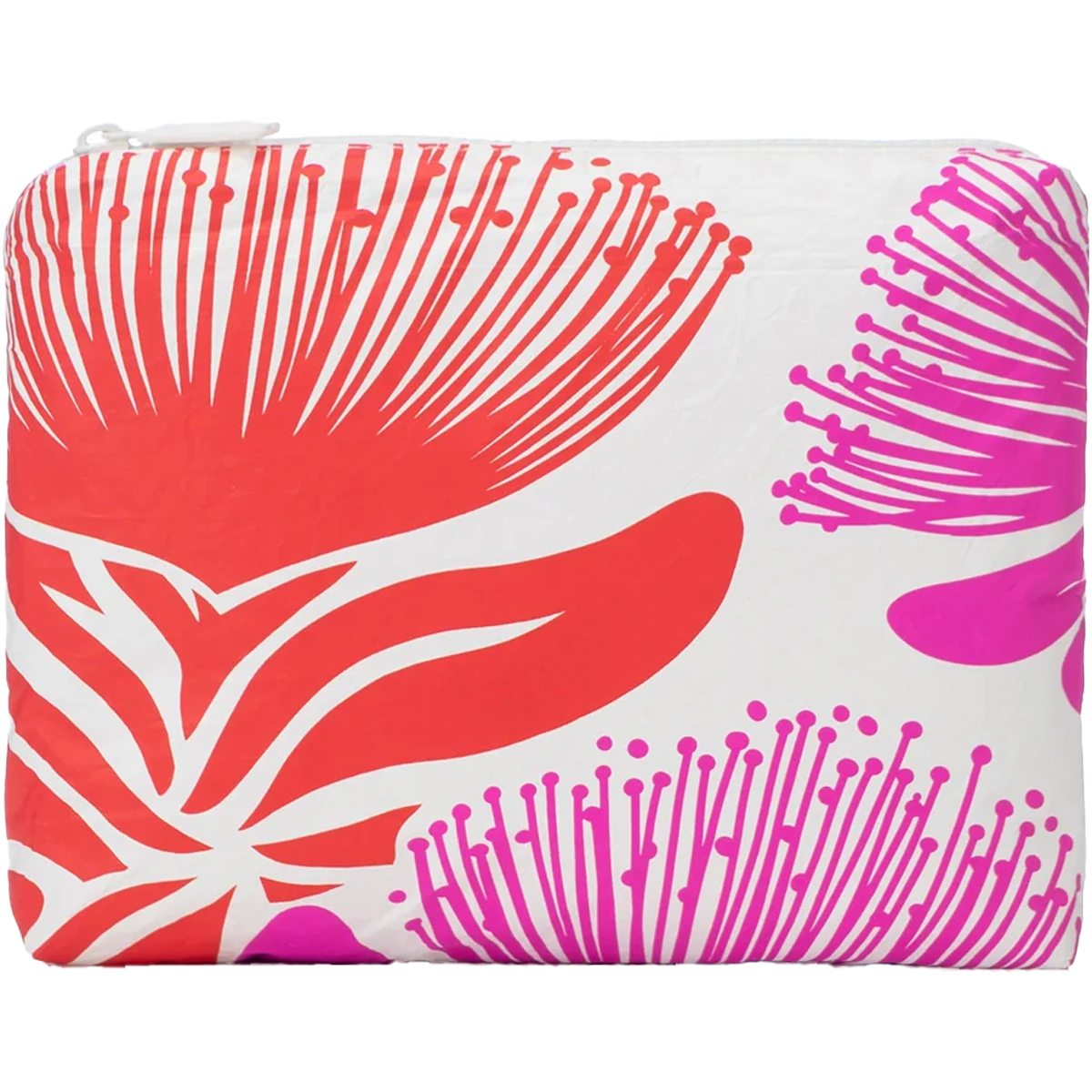 Big Island 'Ohi'a Lehua Small Hawaiian Flower Necklace - Handmade Hawaiian Jewelry for Women, Beach Wedding, Luau Party & Tropical Vacation Accessories