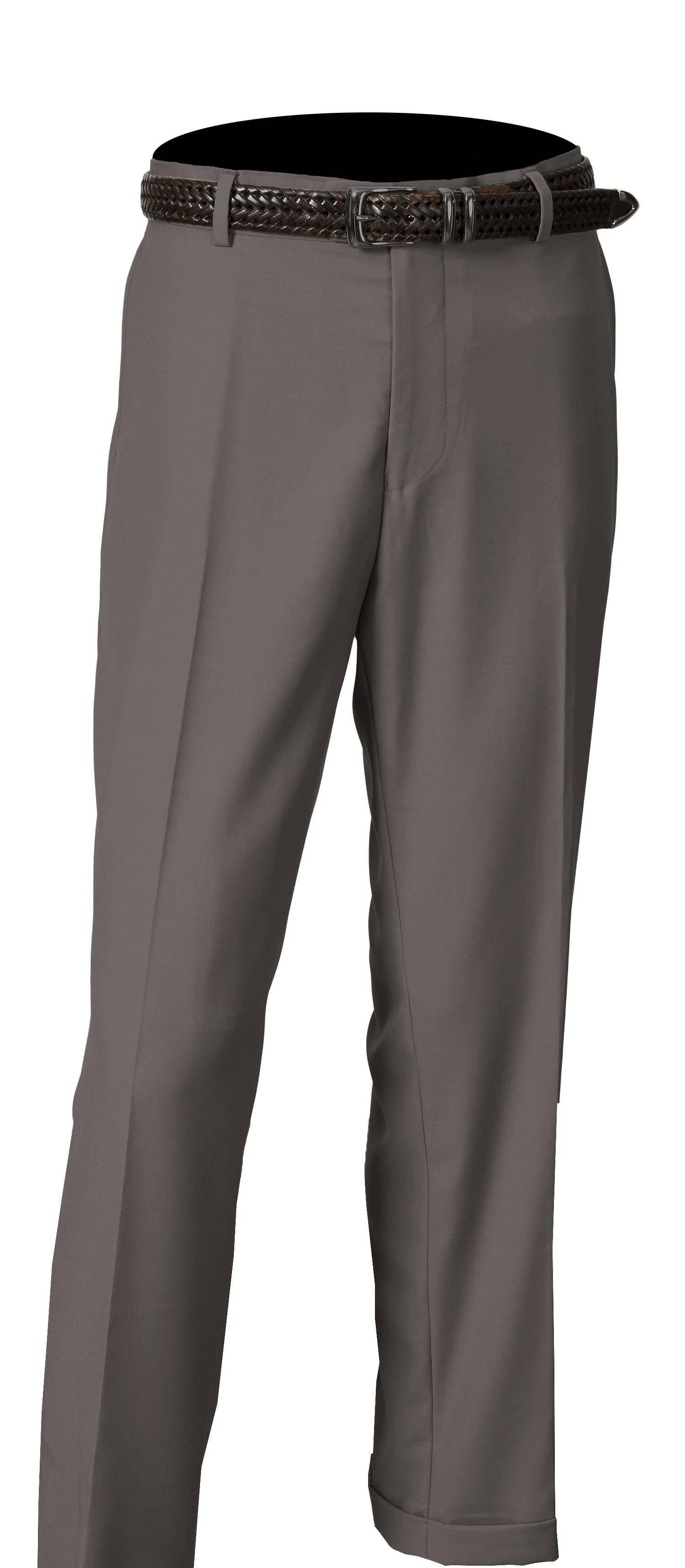 Stylish Gray Ultra Slim Fit Pants for Men - Comfortable Stretch Dress Chinos for Office, Business & Casual Wear