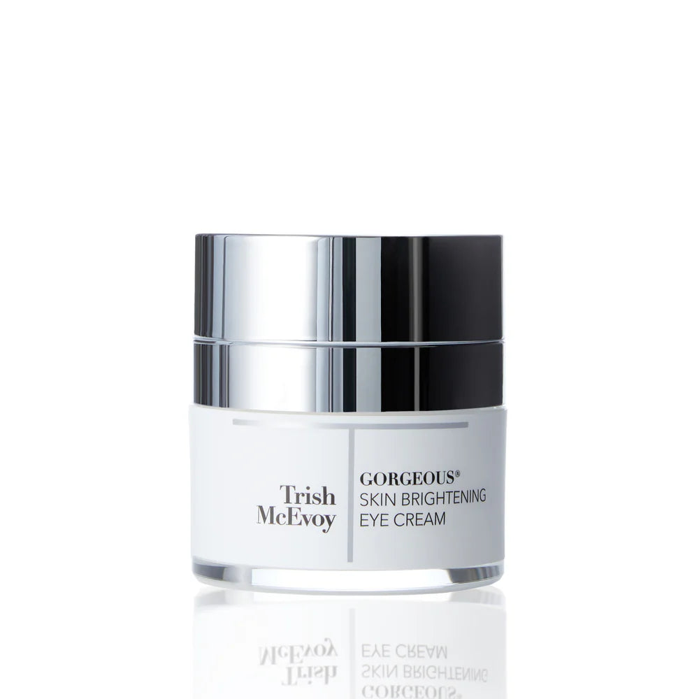 Gorgeous® Brightening Eye Cream for Dark Circles & Puffiness - Anti-Aging Under Eye Treatment with Vitamin C & Hyaluronic Acid - Perfect for Nighttime Skincare Routine & Morning Prep
