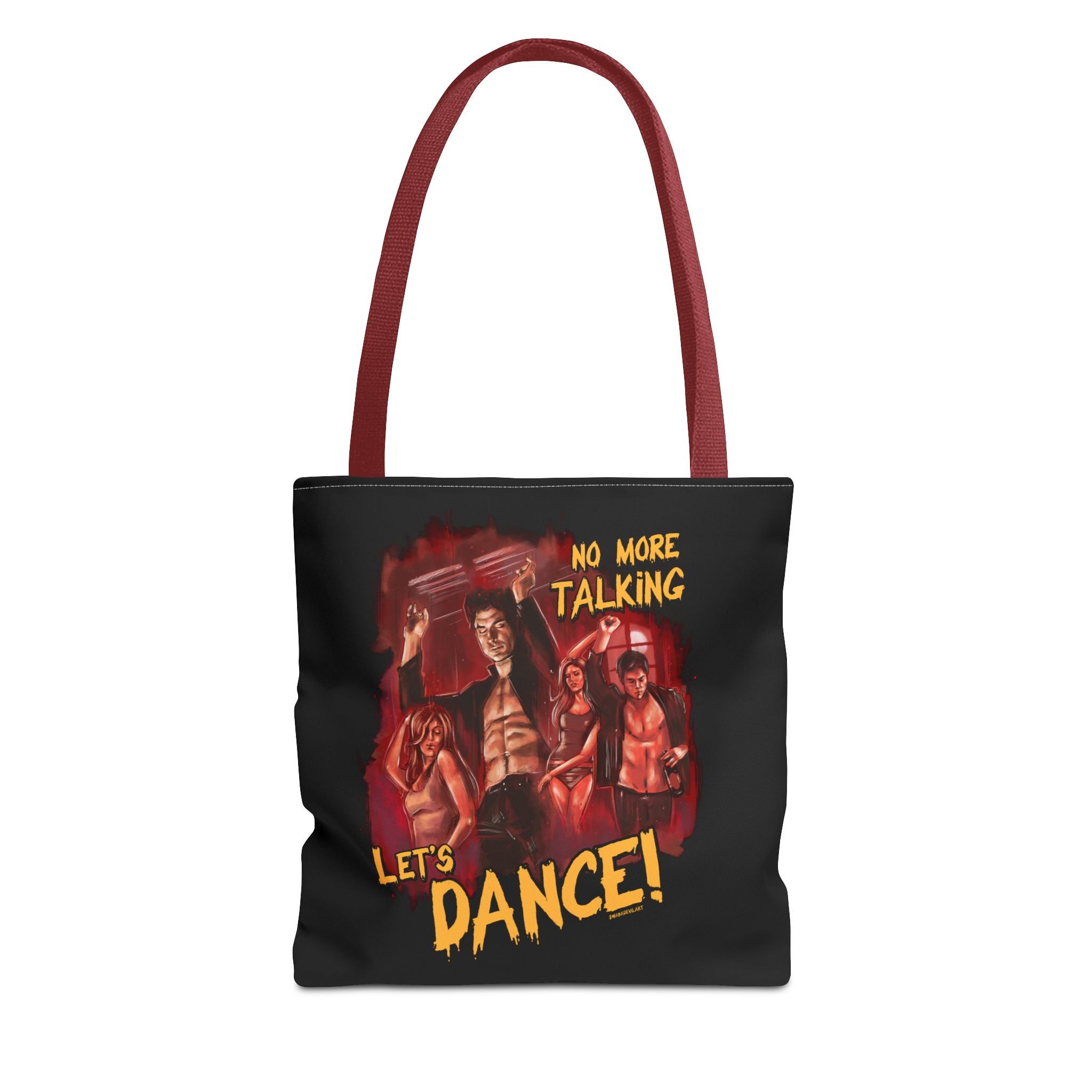 Let's Dance Tote Bag - Stylish & Spacious Canvas Tote for Women - Perfect for Grocery Shopping, Beach Trips & Daily Use