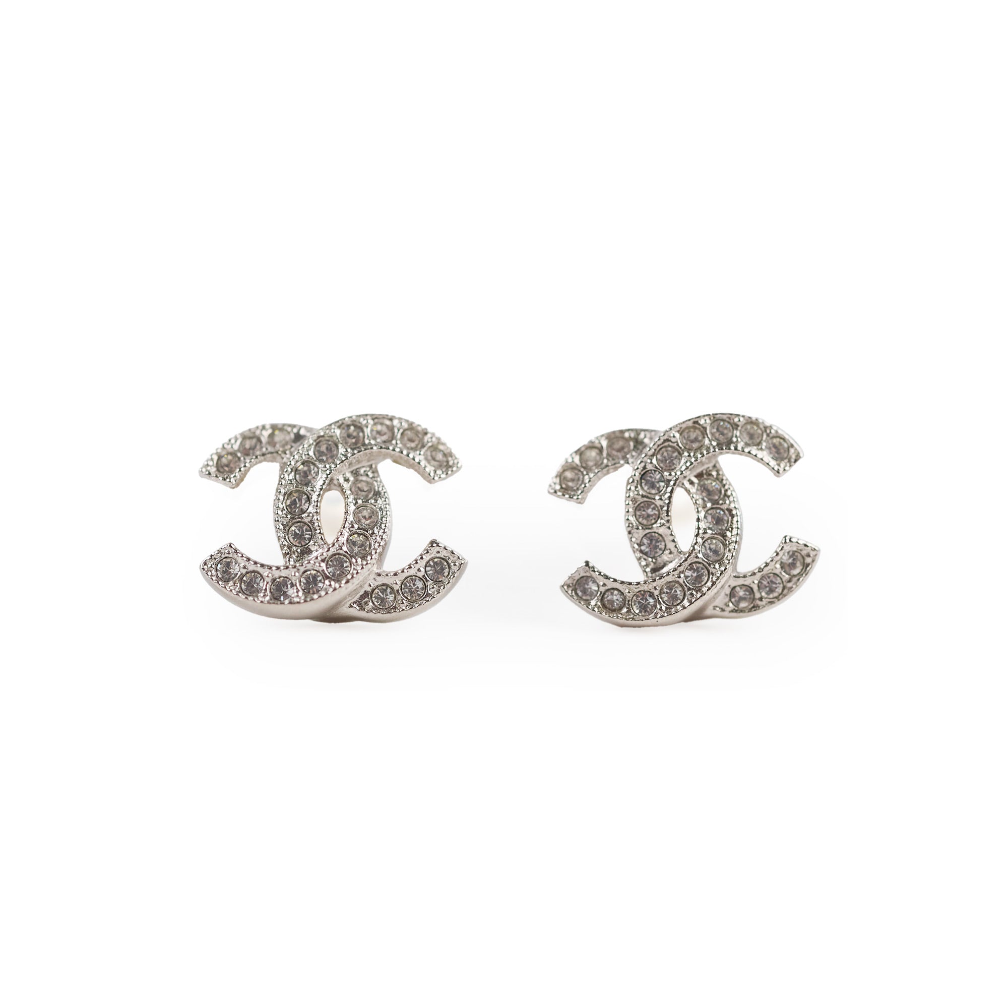 Chanel CC Logo Stud Earrings for Women - Luxury Fashion Jewelry Gift for Birthday, Anniversary & Special Occasions