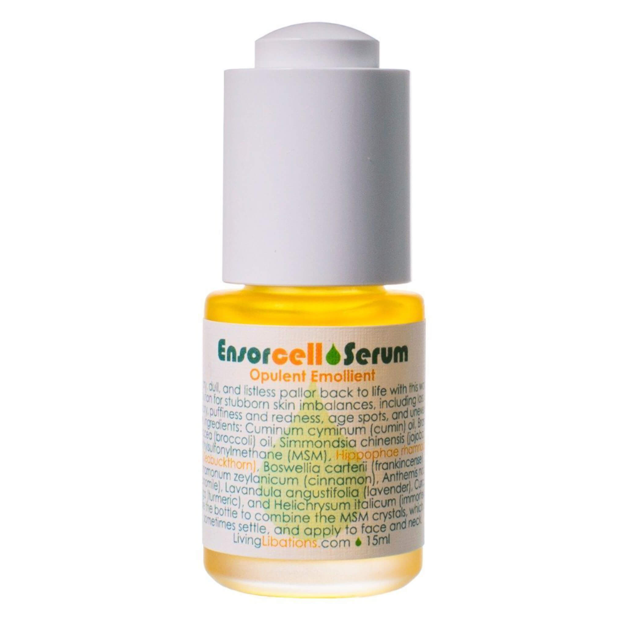 Ensorcell Serum - Anti-Aging Facial Serum with Hyaluronic Acid & Vitamin C for Glowing Skin | Day & Night Moisturizer for Women & Men | Perfect for Dry Skin & Wrinkles