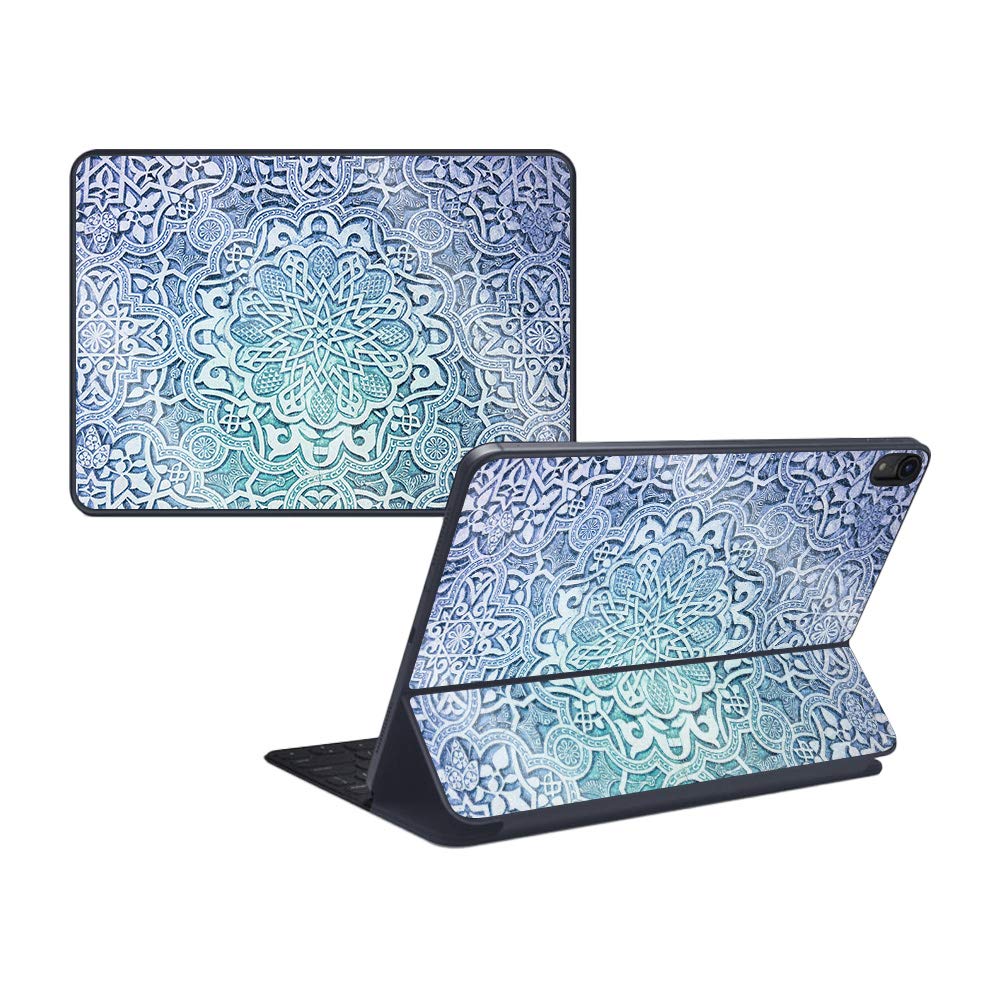 MightySkins Glossy Glitter Skin Cover for Apple iPad Pro Smart Keyboard 11