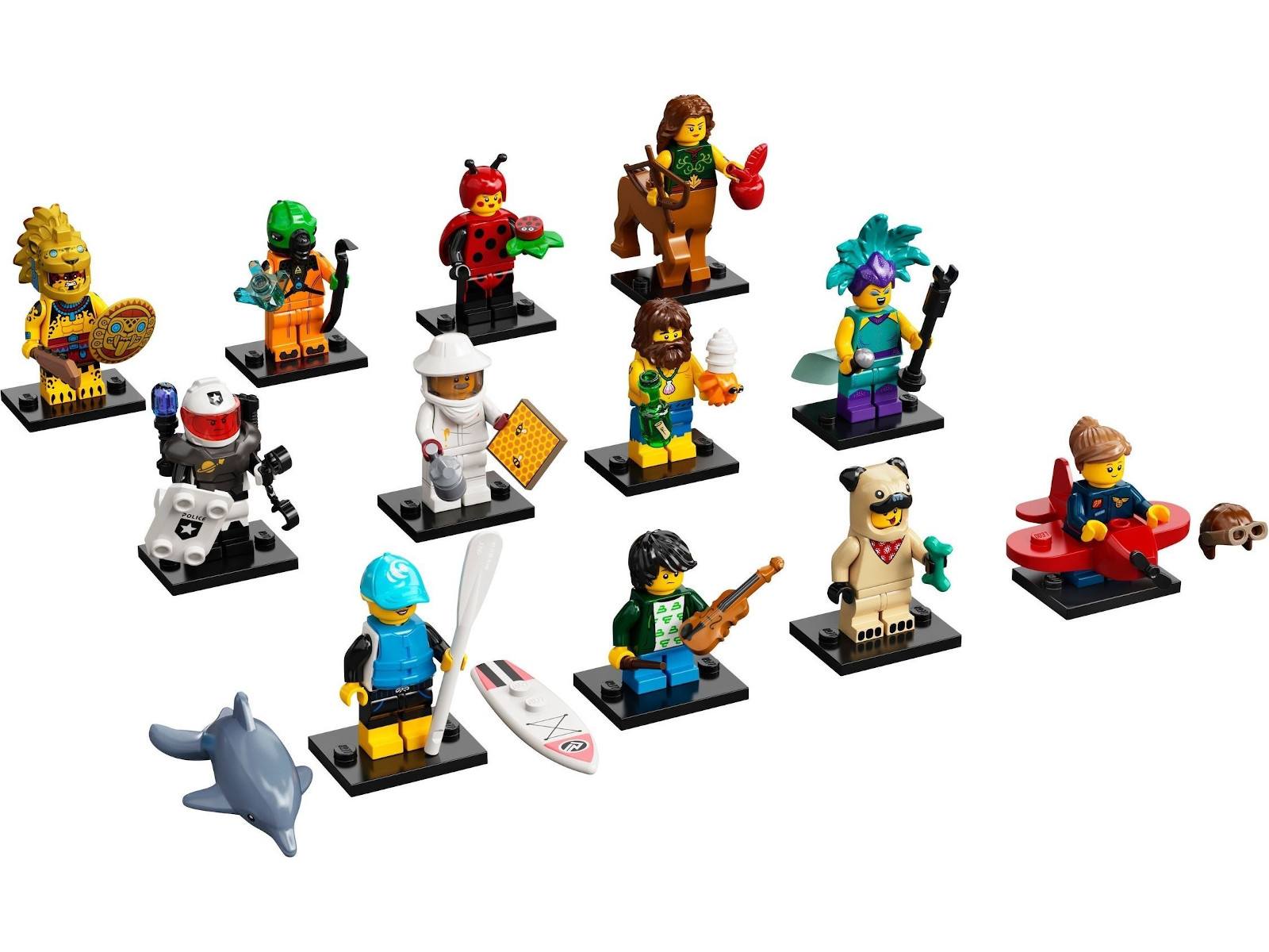 LEGO Minifigures Series 21 Complete Set of 12 (71029) - Perfect for Collectors, Gifts & Creative Play