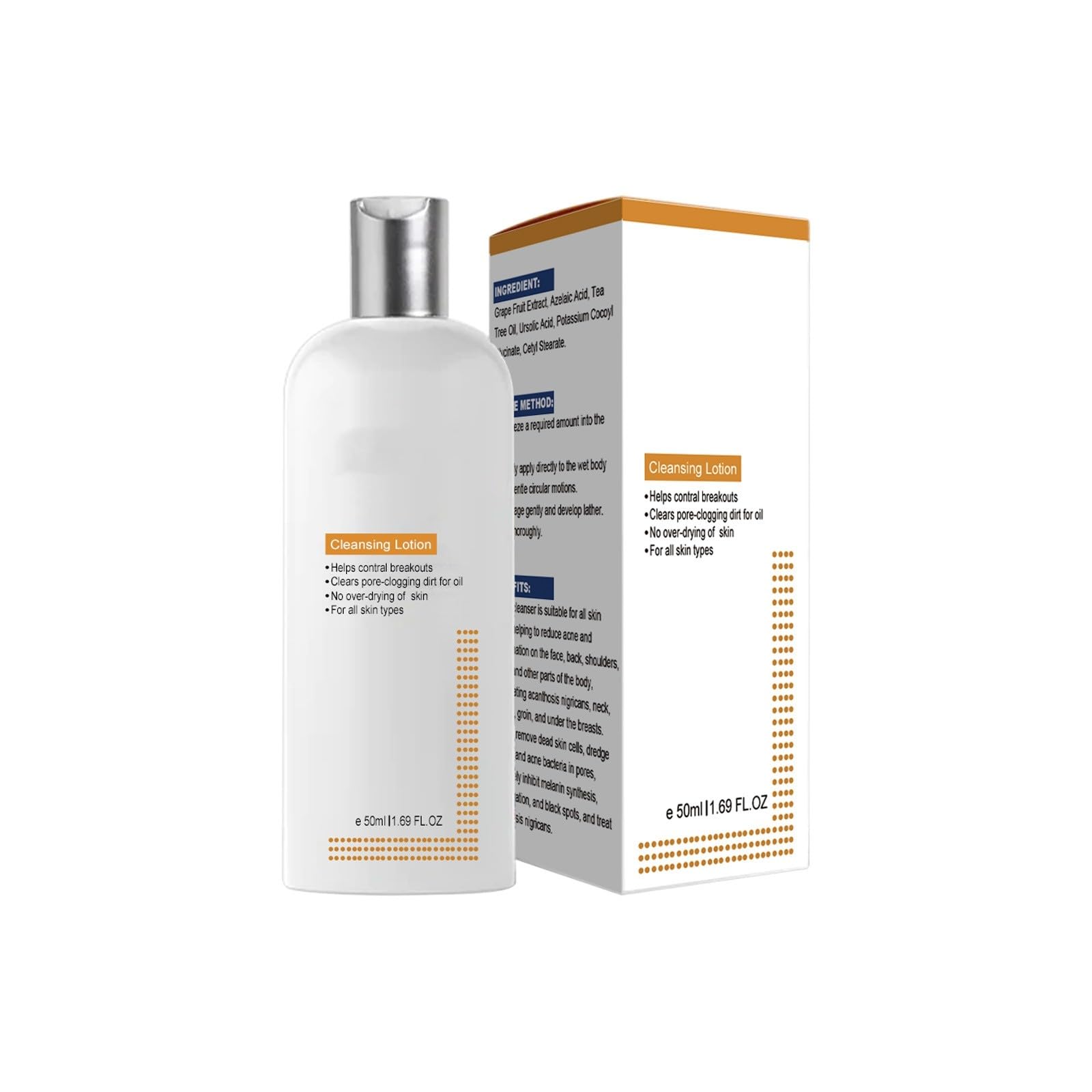 Hydrating Facial Cleanser for Dry & Combination Skin - Korean Skincare with Mild Formula for Morning & Night Use | Gentle Face Wash to Refresh & Soothe Skin | Perfect for Daily Cleansing Routine & Travel Skincare