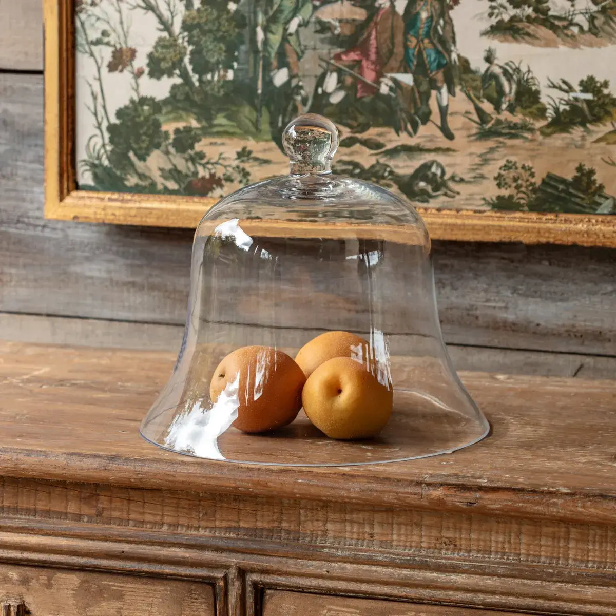 Medium Glass Bell Jar Garden Cloche Set - 6 Inch Plant Cover for Seedlings, Terrariums & Outdoor Decor - Perfect for Indoor Herb Gardens, Floral Arrangements & Table Centerpieces