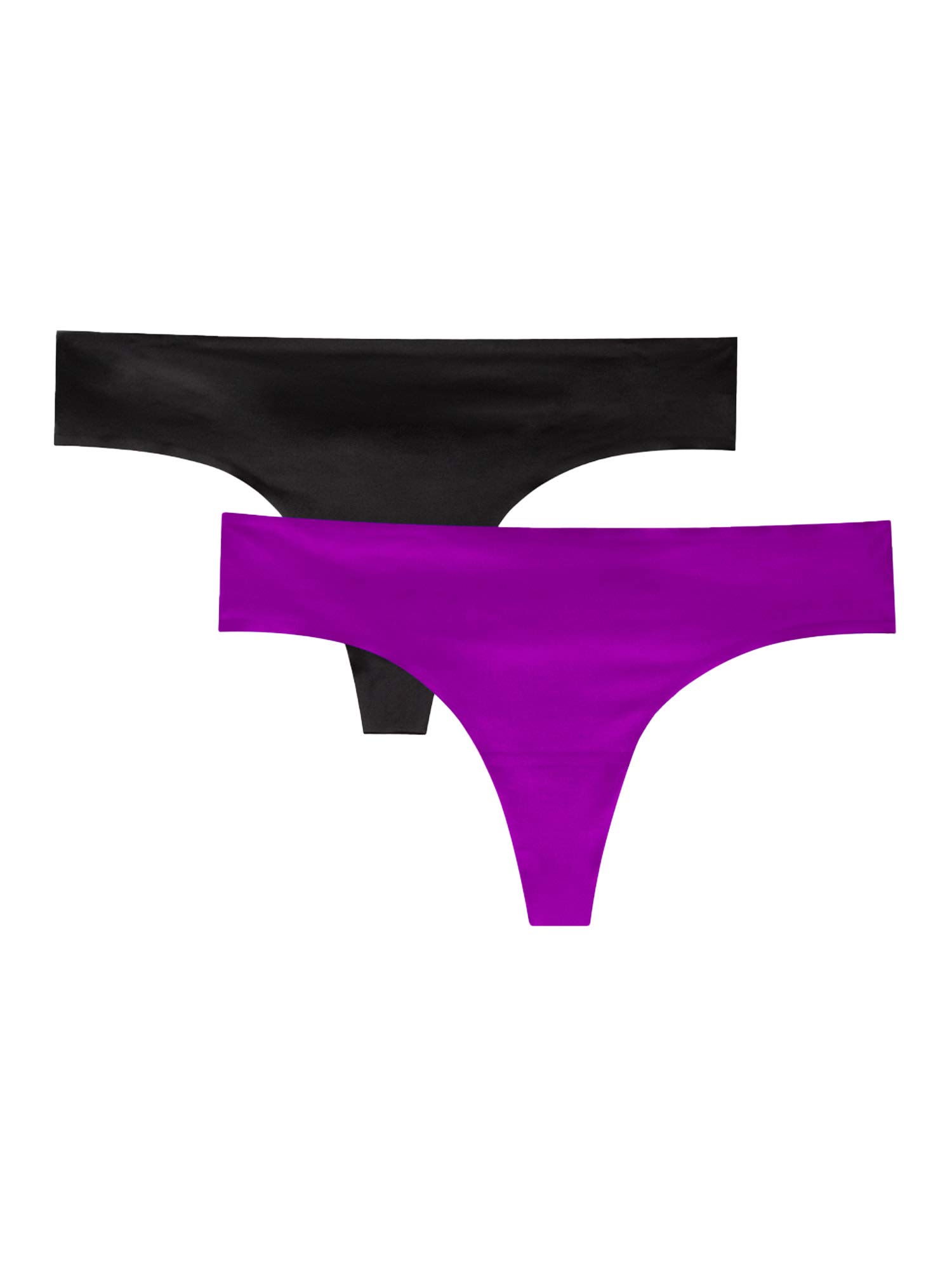 Smart & Sexy Women's No-Show Seamless Underwear 2-Pack - Invisible Comfort for Everyday Wear & Active Lifestyles