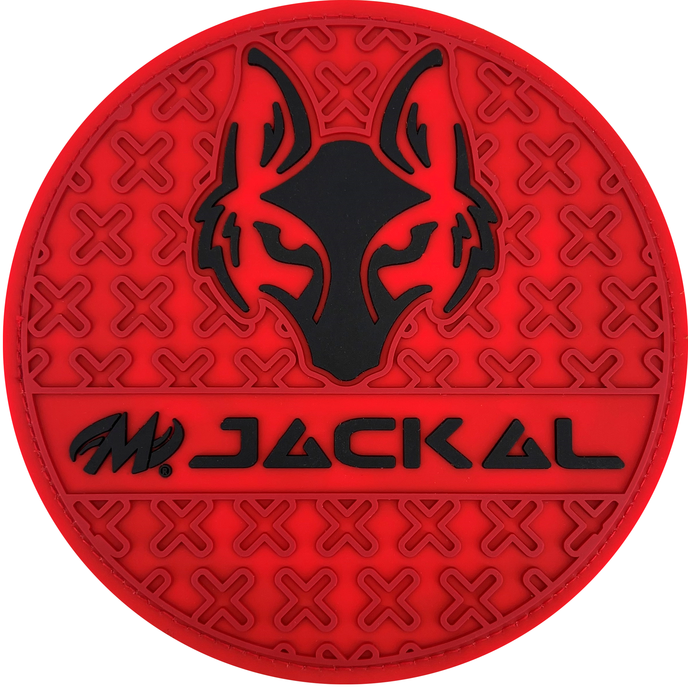 Motiv Grip Disk Shammy Jackal Red/Black - Premium Bowling Accessory for Enhanced Grip & Performance | Perfect for Pro Bowlers & League Play