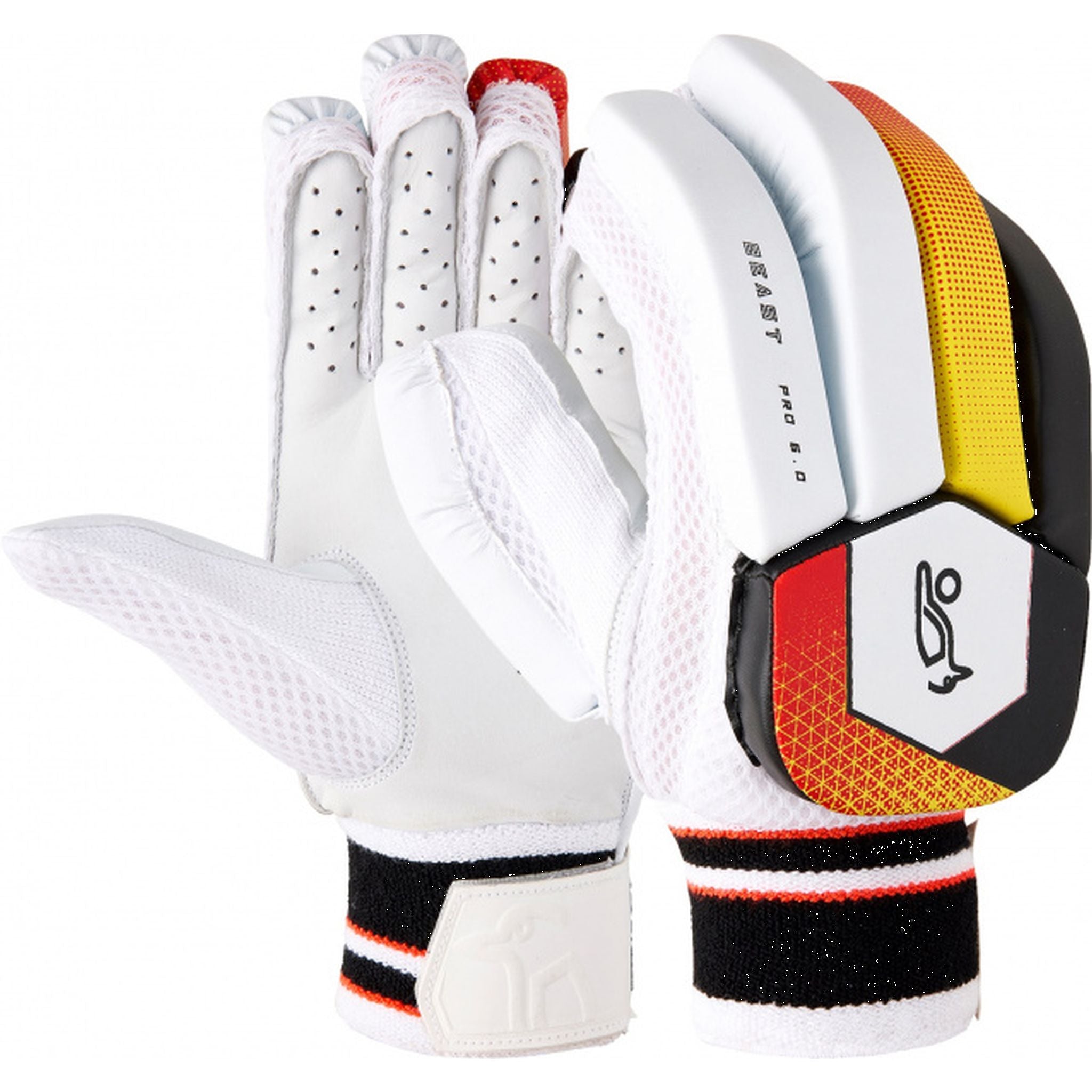 Kookaburra Beast Pro 6.0 Junior Cricket Batting Gloves - Perfect for Youth Cricket Training & Matches
