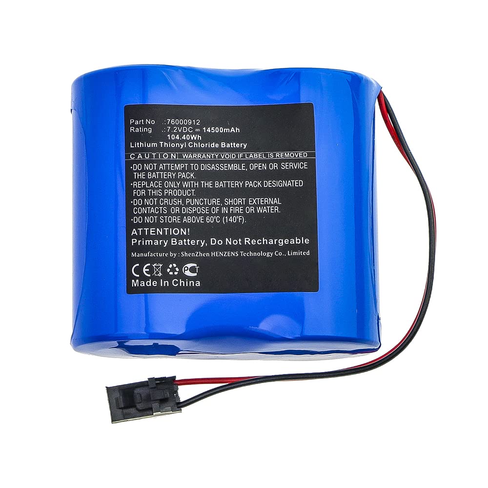 Synergy 7.2V 14500mAh Li-SOCl2 Battery for Digi 76000912 - Industrial IoT Use