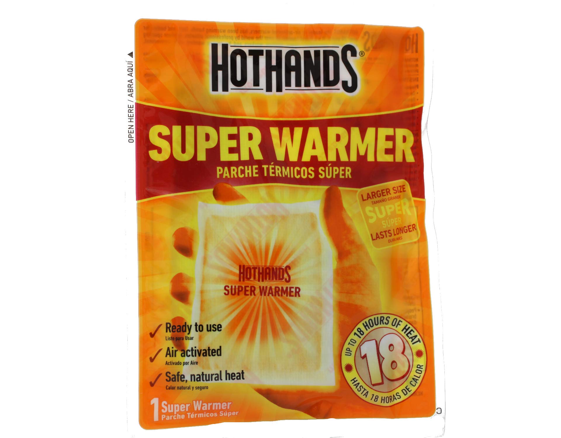 HotHands Super Warmer Mega Pack - Body & Hand Warmers for Outdoor Activities, Hunting, Camping & Winter Sports