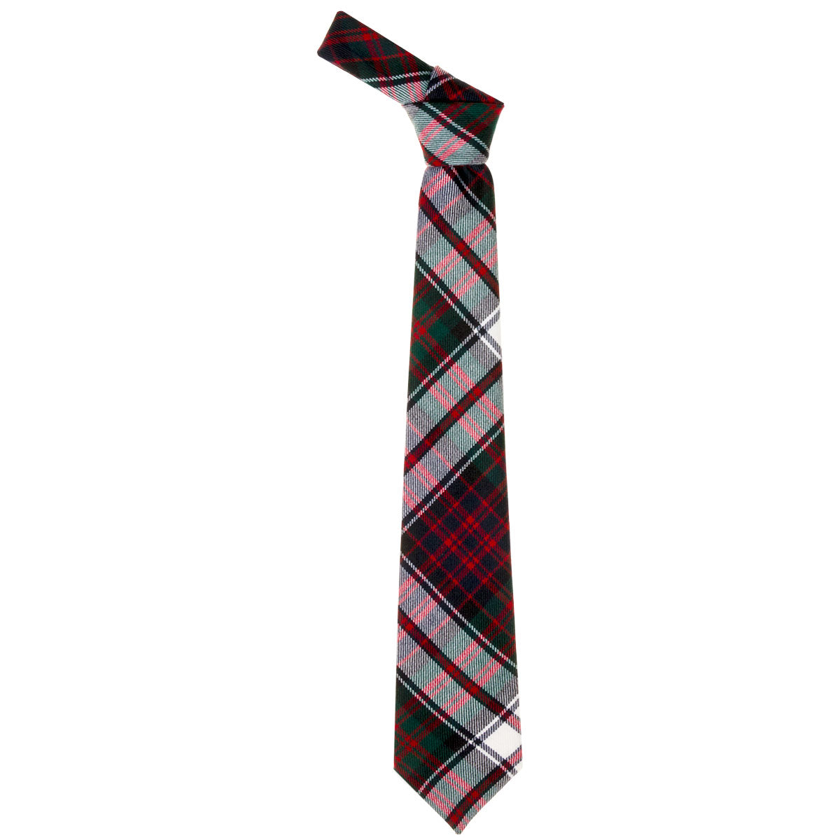 MacDonald Dress Modern Tartan Tie - Classic Scottish Plaid Necktie for Men | Perfect for Weddings, Business Meetings & Formal Events