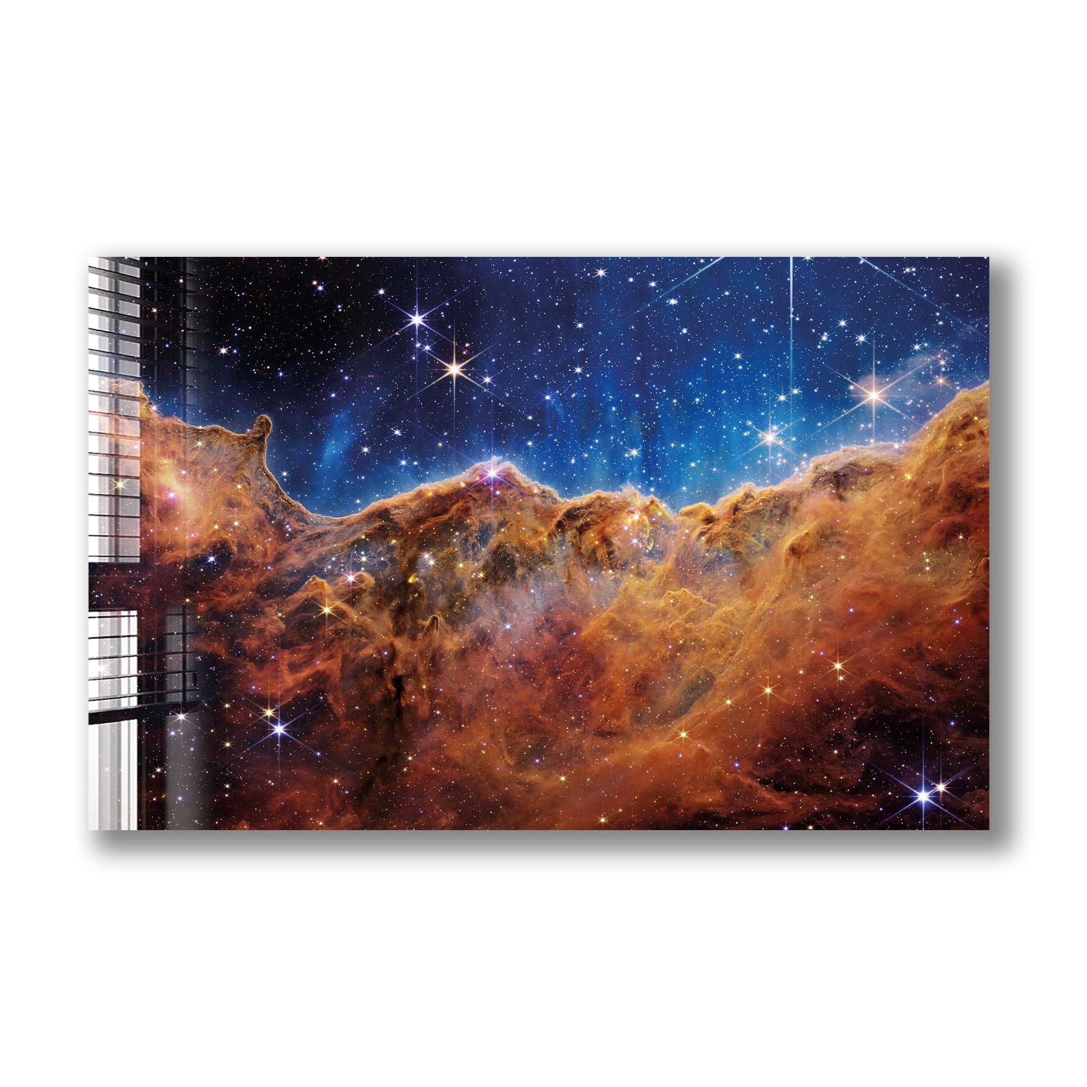 Carina Nebula Wall Art - Stunning Space Photography Print for Home & Office Decor - Perfect for Astronomy Lovers & Sci-Fi Enthusiasts
