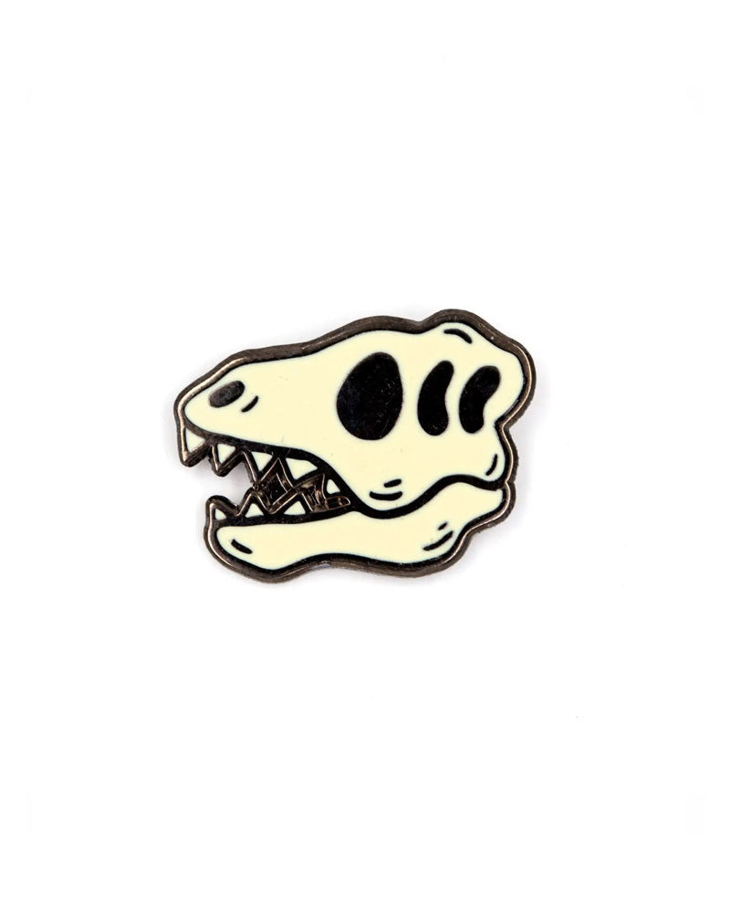 T-Rex Skull Enamel Pin - Dinosaur Fossil Jewelry for Men & Women - Perfect for Backpacks, Jackets & Lapels - Unique Gifts for Paleontology Lovers