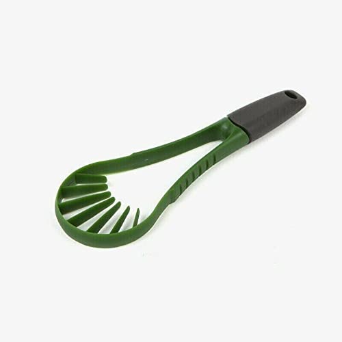 Premium Polypropylene Serrated Scoop Food Slicer & Vegetable Chopper - Black/Green - Onion Chopper, Garlic Mincer, Salad Spinner Accessories - Perfect for Meal Prep, Kitchen Gadgets & Healthy Cooking