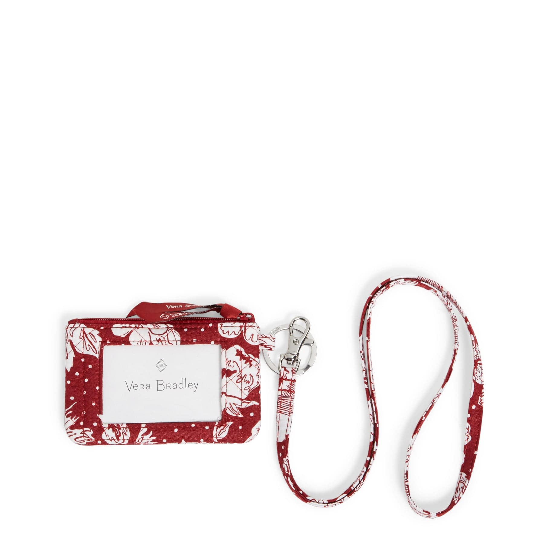 Custom Collegiate Zip ID Lanyard with Keychain - Durable Nylon Badge Holder for School, Work & Events - Perfect for Students, Teachers & Employees