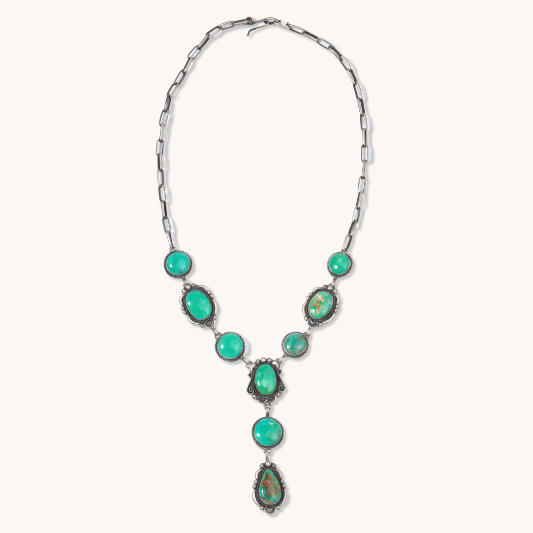 Turquoise Y Necklace for Women - Elegant Bohemian Jewelry for Everyday Wear & Special Occasions