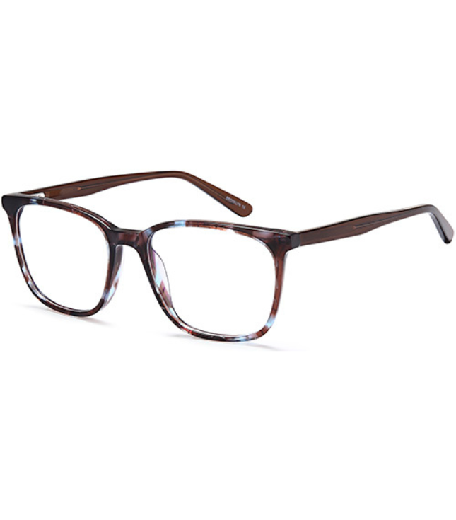 Brooklyn D177 Stylish Eyeglasses for Men & Women - Trendy Frames for Reading, Driving & Fashion Accessories