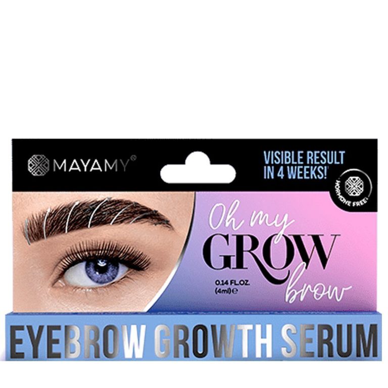 Mayamy Eyebrow Growth Serum 4ml - Natural Lash & Brow Enhancer for Thicker, Fuller Eyebrows - Perfect for Daily Use & Special Occasions