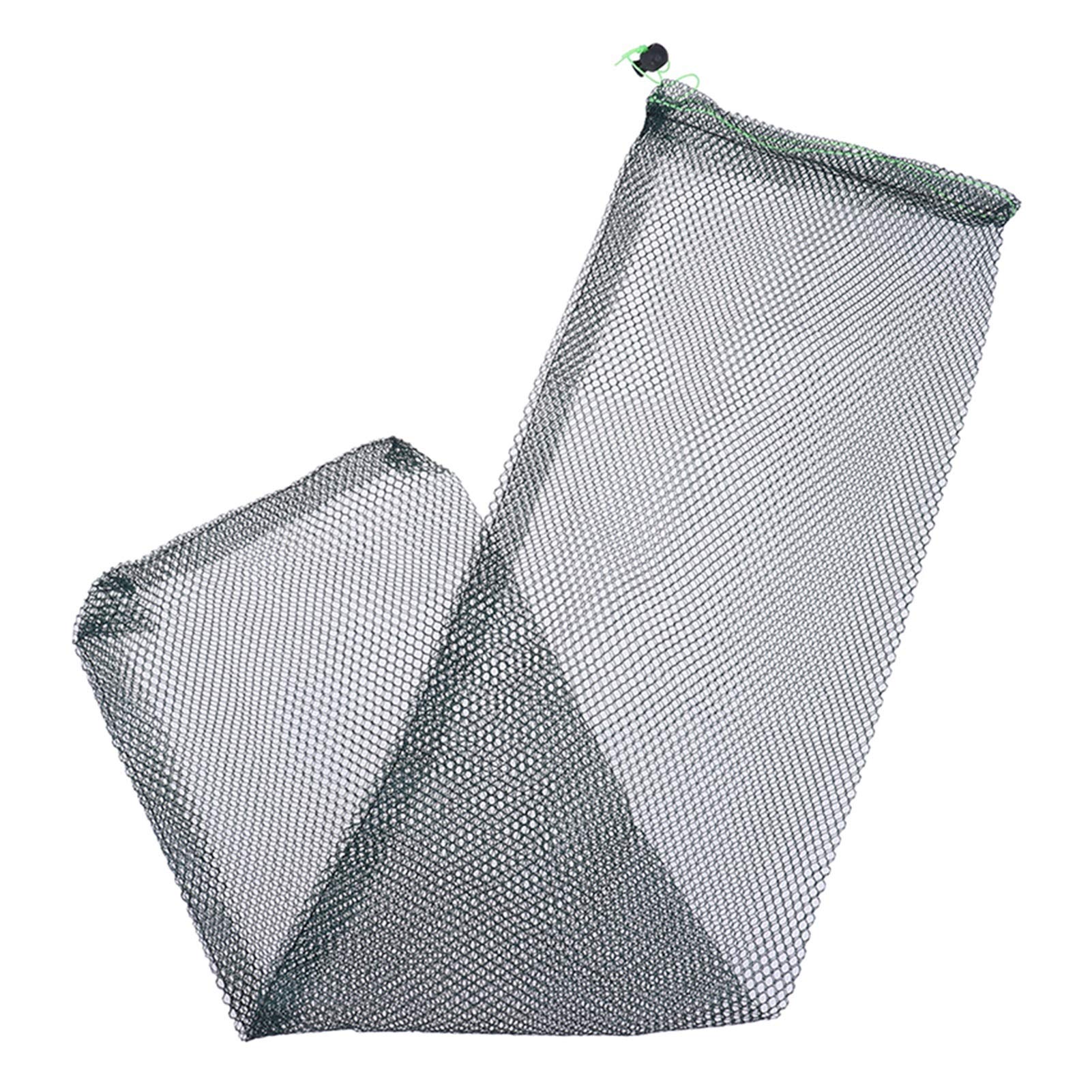75cm x 20cm Carp Fishing Net Bag - Portable Fish Keeper & Unhooking Mat - Durable Fishing Tackle Tool for Carp Anglers - Perfect for Catch & Release, Bank Fishing & Emergency Situations