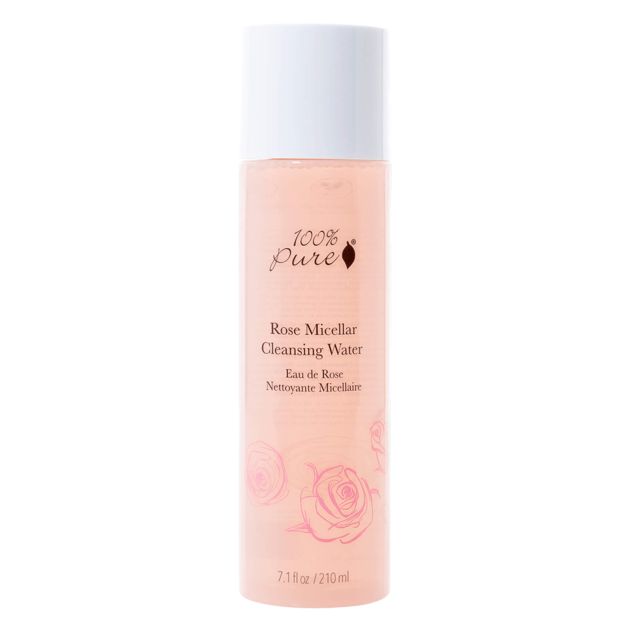 Rose Micellar Cleansing Water for Face - Gentle Makeup Remover & Skin Hydration | Perfect for Daily Cleansing, Travel & Sensitive Skin Care