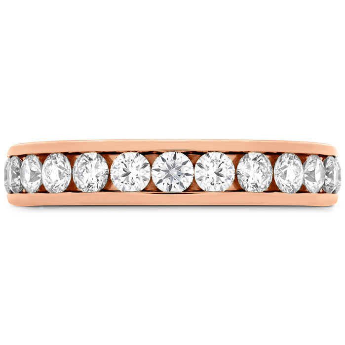 Hearts On Fire Channel Set Diamond Band Ring for Women - Elegant Wedding, Engagement & Anniversary Jewelry Gift - Perfect for Special Occasions & Everyday Luxury
