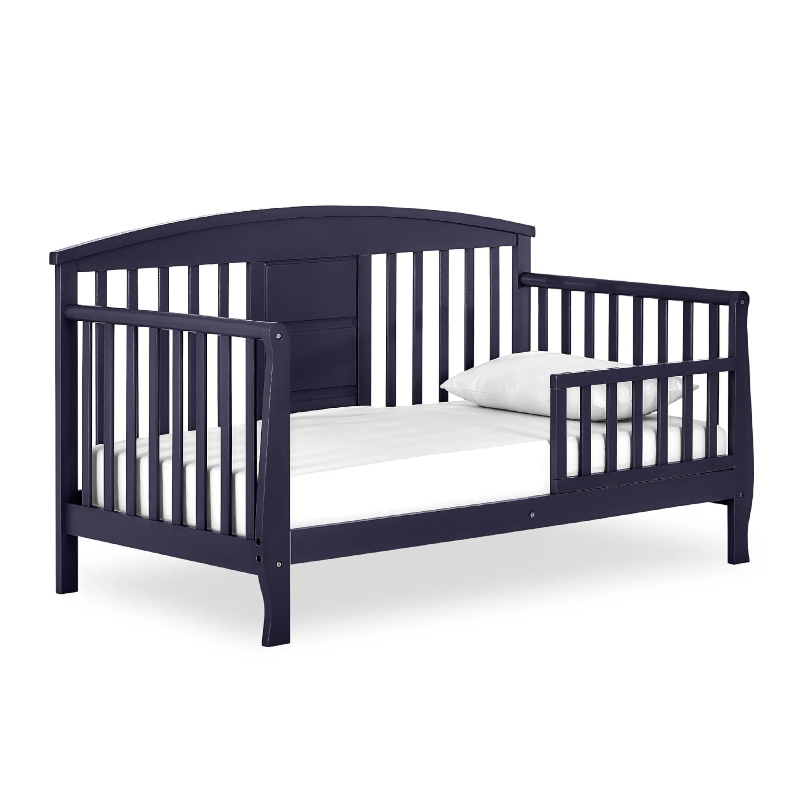 Dream On Me Dallas Toddler Day Bed - Navy Blue Convertible Kids Bed, 55
