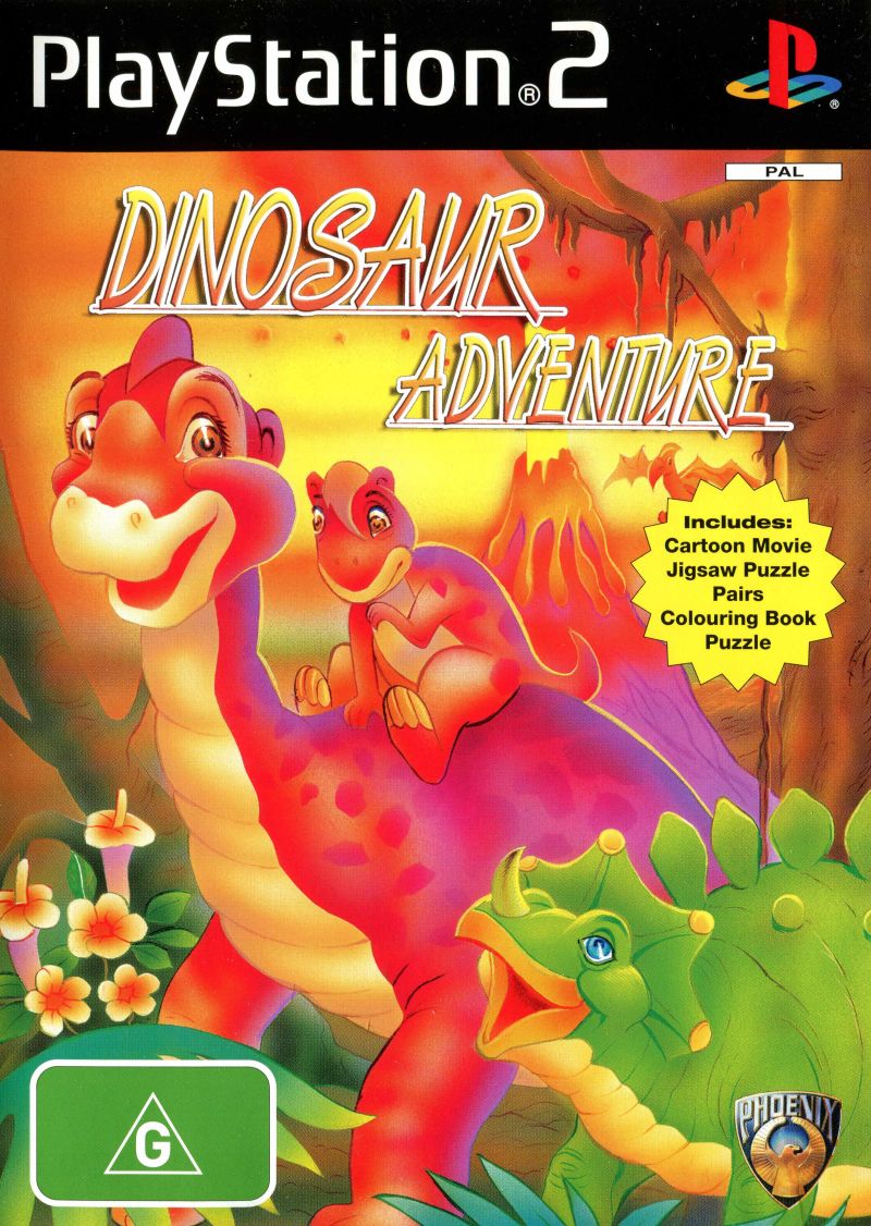 Dinosaur Adventure PS2 Game - PAL Version for PlayStation 2 | Exciting Prehistoric Action Game for Kids & Adults | Perfect for Family Game Nights & Retro Gaming Collections