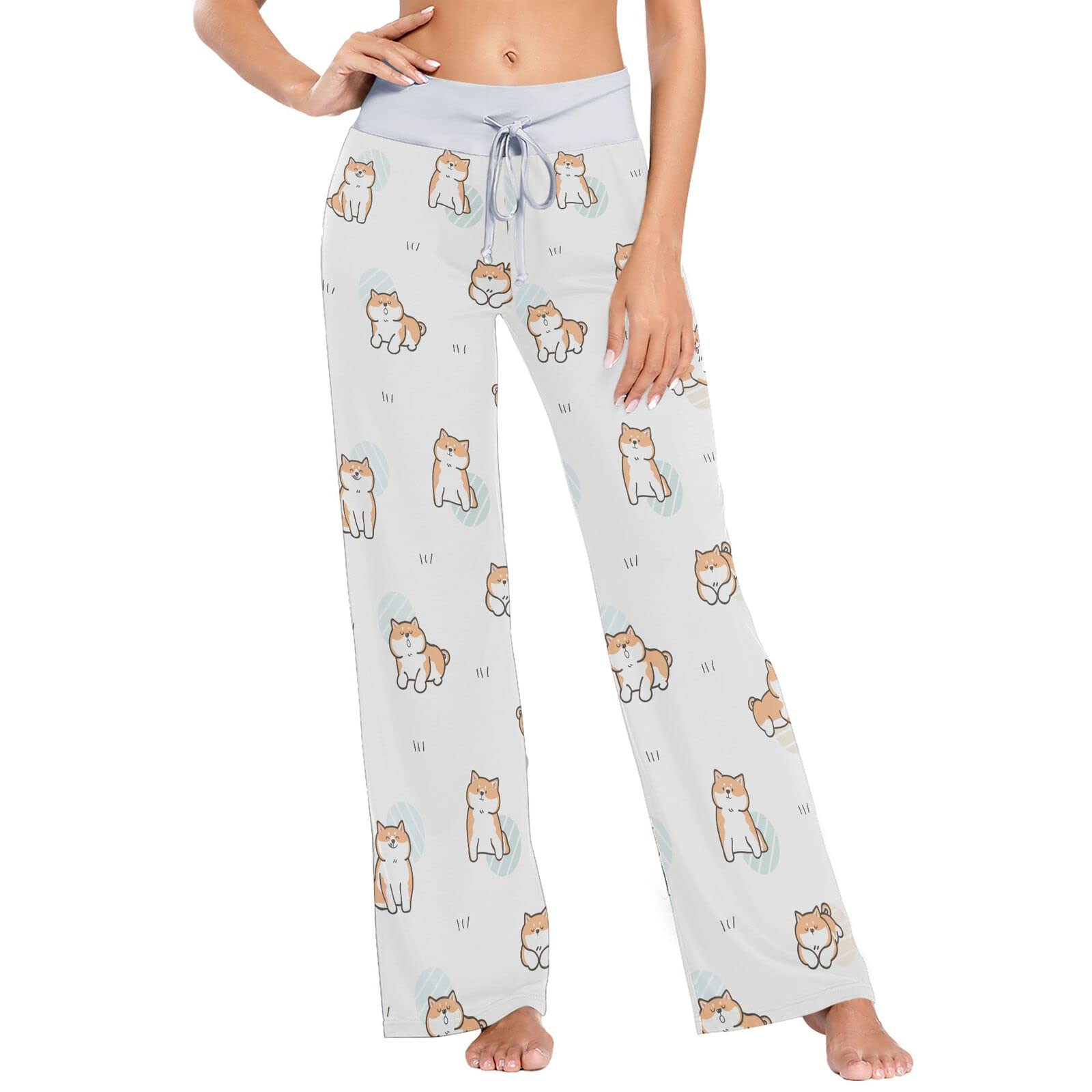 Aflyko Women's Cute Pajama Pants - Soft Sleepwear Lounge Pants for Women - Perfect for Sleeping, Lounging & Relaxing at Home