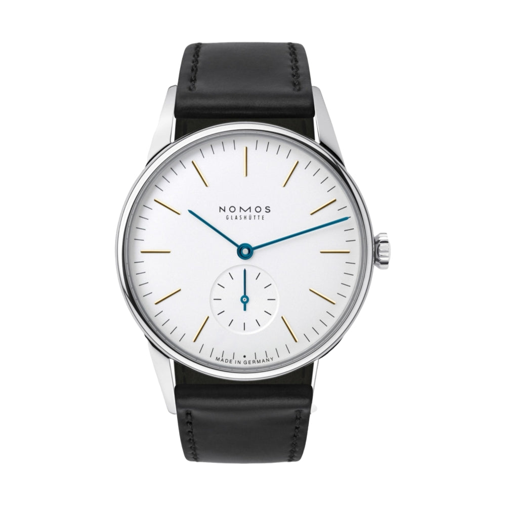 Orion 35mm White Silver Plated Watch Strap - Stylish & Durable for Men & Women - Perfect for Casual, Business & Formal Occasions