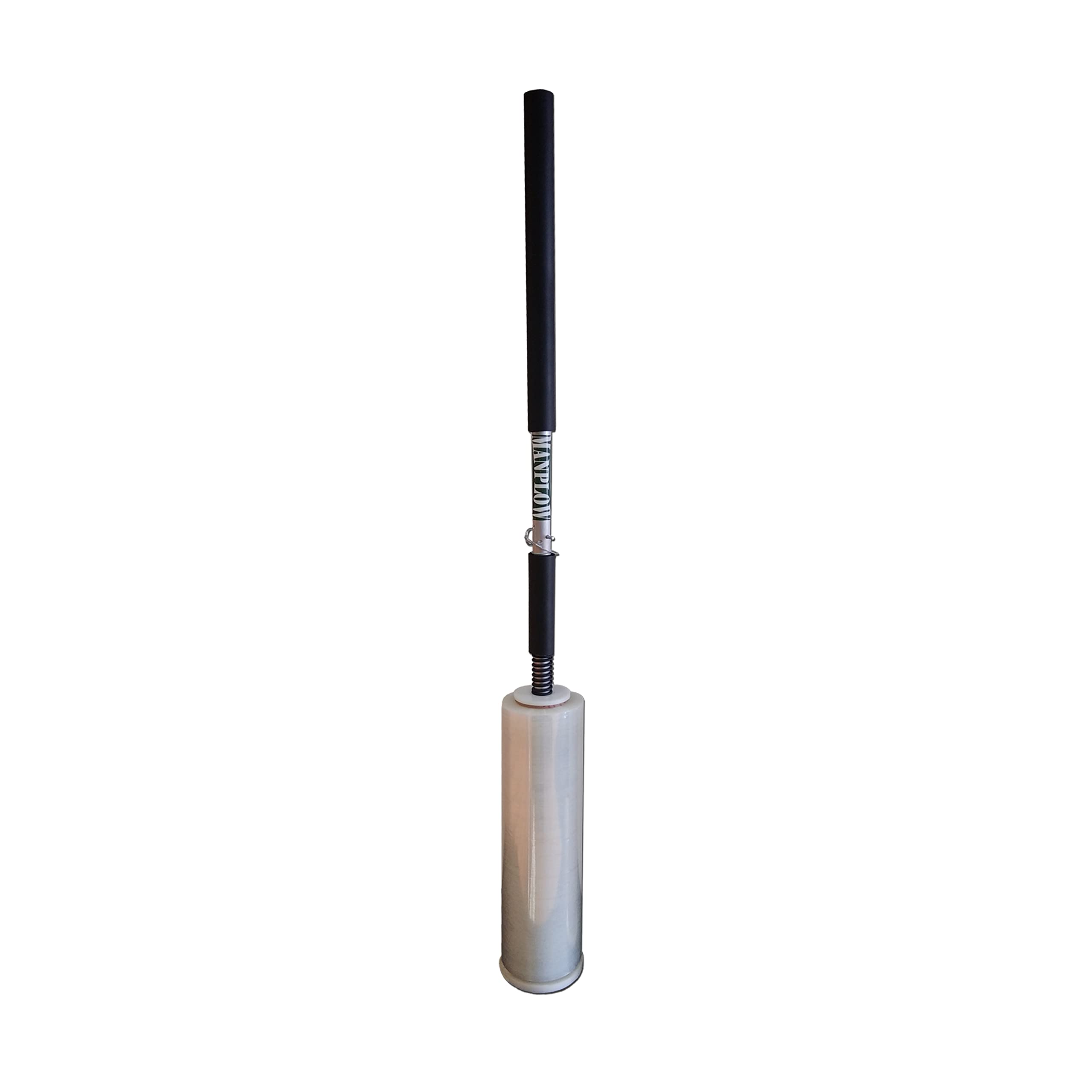 MANPLOW Long Handle Stretch Wrap Dispenser SWD3400 - Heavy Duty Pallet Wrapping Tool for Warehouse, Moving & Shipping (1 Pack) - Perfect for Industrial Packaging, Logistics & Storage Organization
